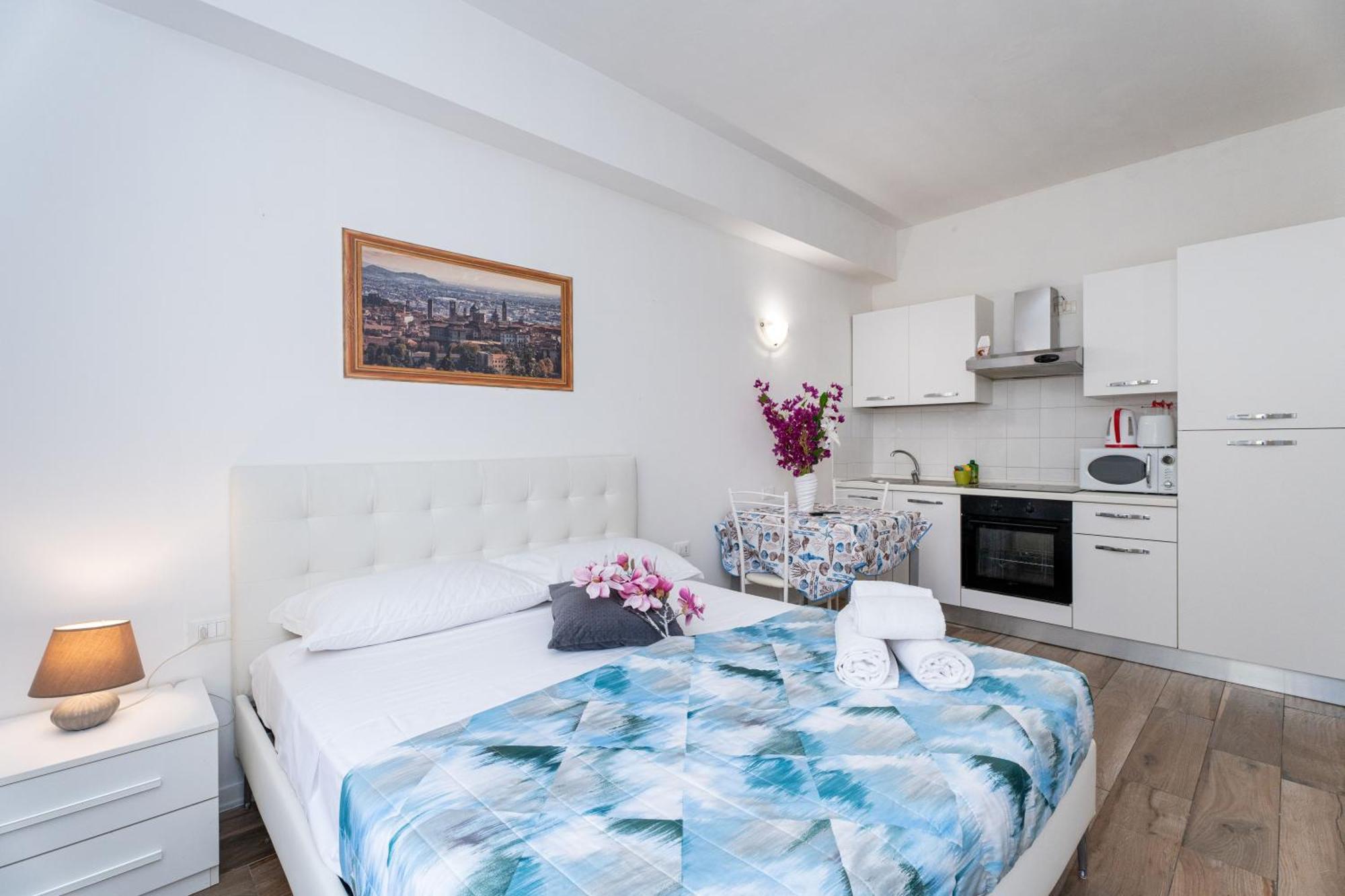 Station'S Apartments Bergamo Dış mekan fotoğraf