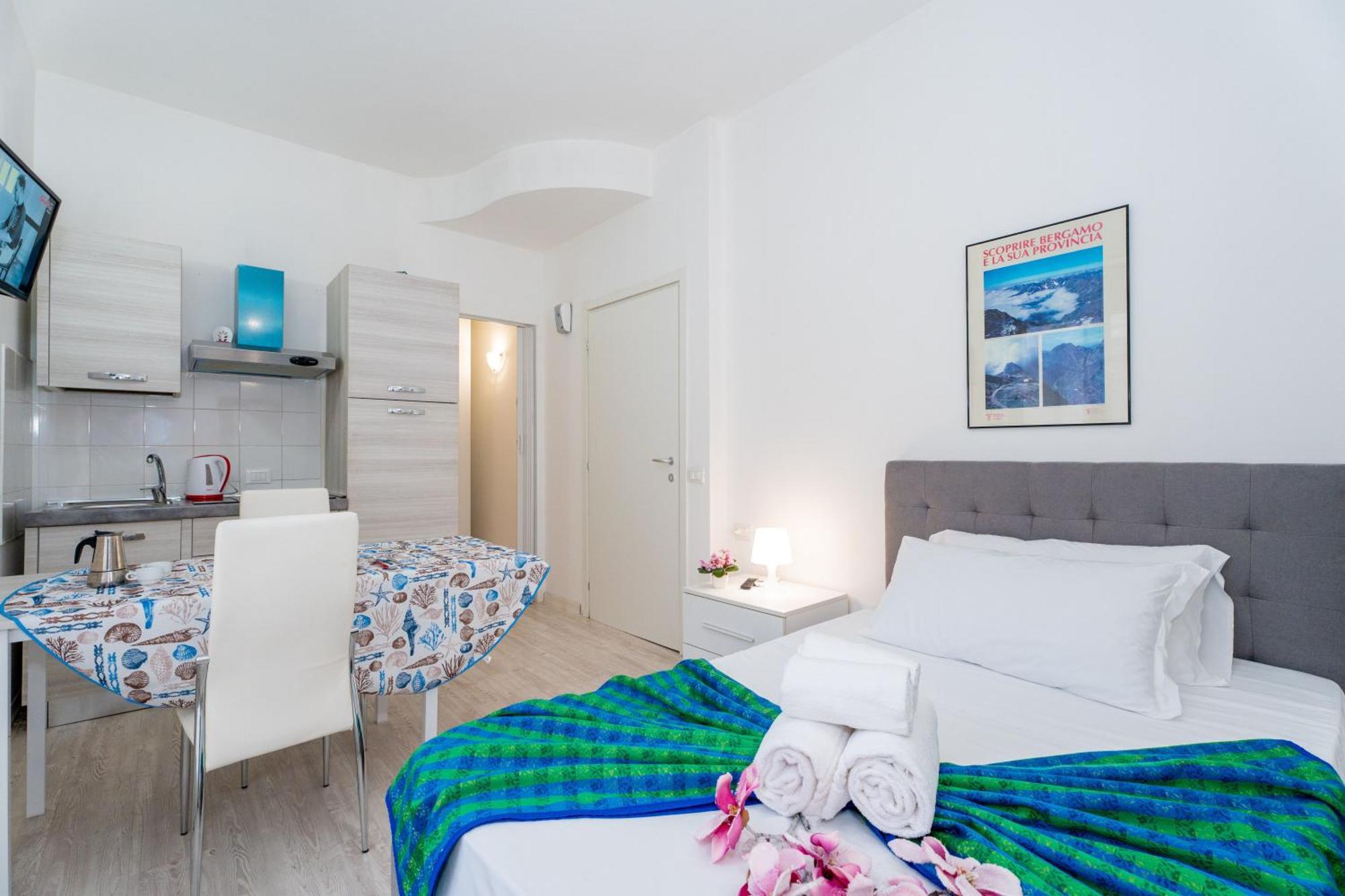 Station'S Apartments Bergamo Dış mekan fotoğraf